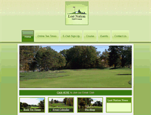 Tablet Screenshot of lostnationgolfcourse.com